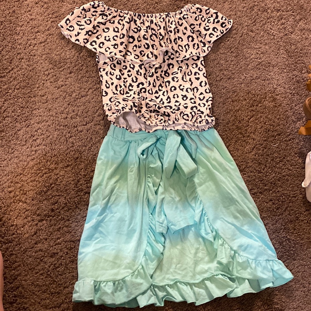 High lo skort set